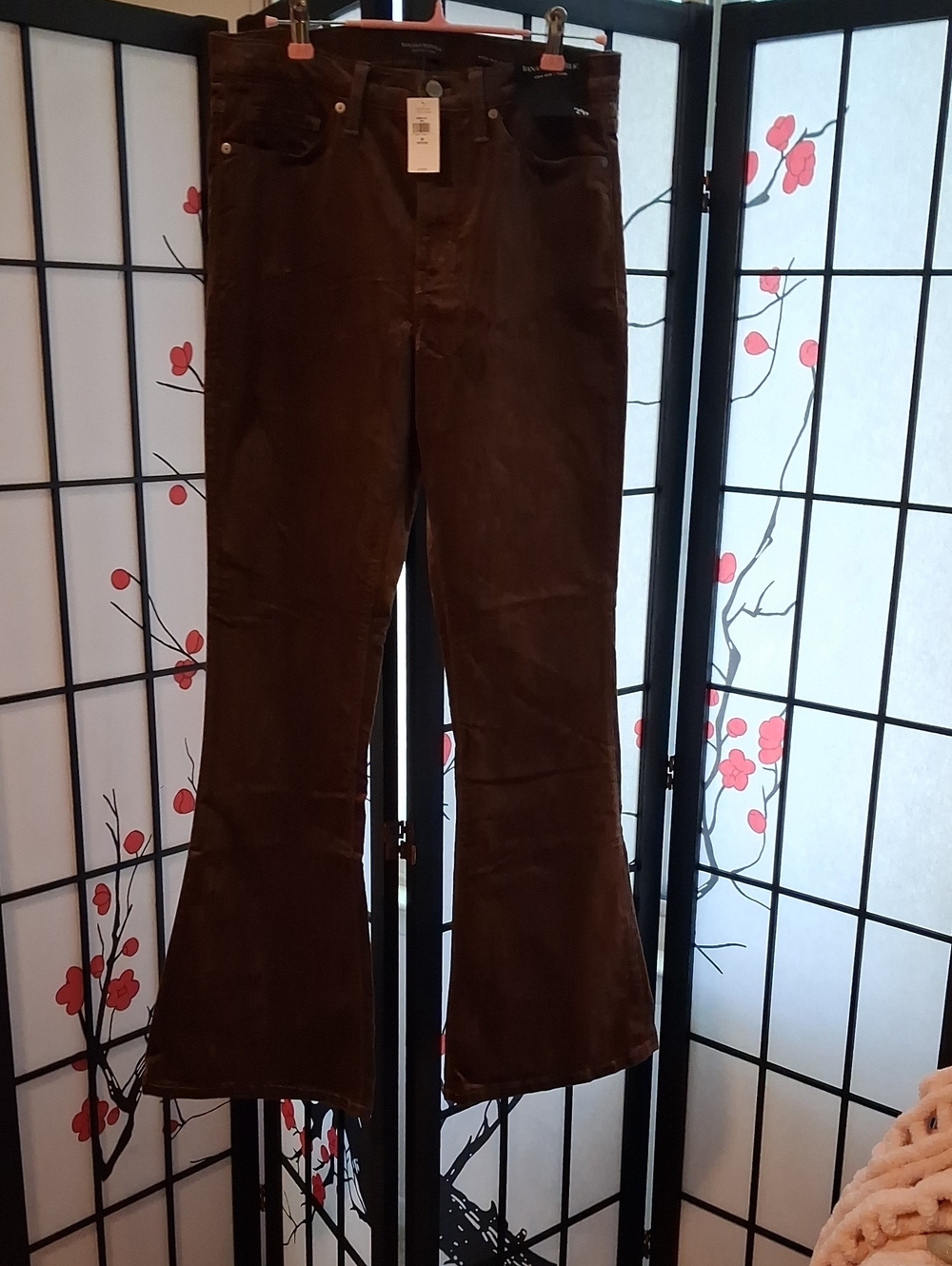 Banana Republic Dark Brown Flared Jeans